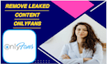 remove your leaked onlyfans content under dmca