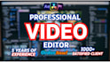 professionally edit your video podcasts, multicam interviews and riverside