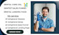 setup dental care gohighlevel website dentist sales funnel dental landing page