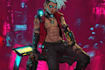 do a cyberpunk anime art