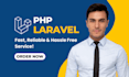 build php laravel websites as expert php laravel developer