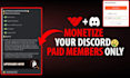 setup paid discord server with whop subscription