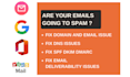 fix dkim, spf, dmarc and email deliverability