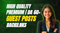 provide premium guest post backlink , home improvement guest post