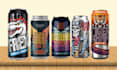 design beverage can label, beer label and energy drink packaging