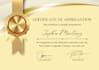 design a professional certificate