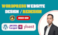 create wordpress website design, business wordpress website development