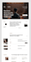 unique and creative website landing page UI UX design