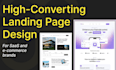design a highconverting landing page for your saas or ecommerce brand