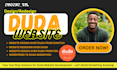 design and develop website using duda website, odoo website builder
