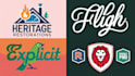 do creative modern logo design for your brand