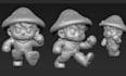 sculpt 3d character model 3d printing 3d chibi 3d statue 3d toy stl file figures