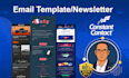 design email template, constant contact newsletter