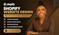 do shopify website store design redesign shopify landing page dropshipping store