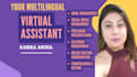 be your trilingual VA for china, india business support