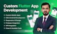 develop amazing flutter app for ios and android