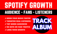 do spotify music promotion for targeted real listeners