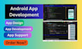 design and develop android apps in android studio