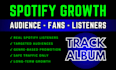 do spotify music promotion for real listeners