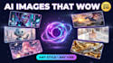 create stunning ai generated images and ai animations