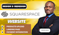 build squarespace website design squarespace landing page squarespace design