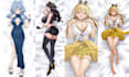 dakimakura ecchiart anime style vtuber oc fantasy pillow nsfw body pillow doujin
