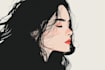 draw a minimalistic vector portrait for you