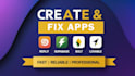 create or fix replit lovable bolt supabase apps
