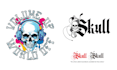 make custom tattoo skull graffiti logo