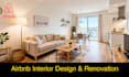 interior design and renovation of airbnb apartments