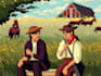 draw pixel art scene and background animation for your game