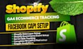 setup ga4 enhanced  ecommerce tracking for shopify store