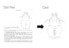 create everything old file into cad
