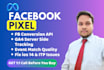 setup meta pixel facebook conversion api and server side tracking with GTM ga4