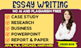 do quality case study analysis, research summary, apa paper writing