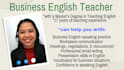 be your expert business english trainer