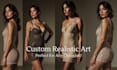 create custom realistic ai images influencer concept image
