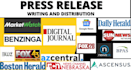 do online us premium press release distribution write and publish press release