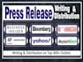 write press release and do press release distribution