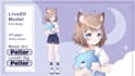 do live2d vtuber model, live2d rigging, 2d vtuber model, anime art, vtube studio