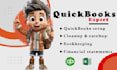 do expert accounting, construction and restaurant bookkeeping in quickbooks