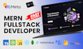 do full stack web development, mern, react, typescript, material UI