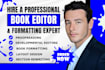 proofread book developmental book editor book formatting book layout design