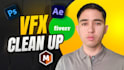 remove object from video, vfx cleanup, wire removal