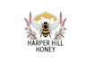 modern unique bee logo design for business