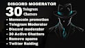do discord chat, telegram chat, discord chatters, telegram community manager
