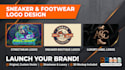 design a sneaker and shoe logo