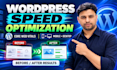 provide wordpress speed optimization and fix core web vitals