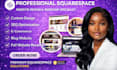 build squarespace website design and redesign squarespace website development
