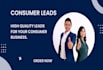 provide you fresh verified active consumer leads